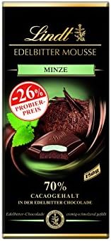 Lindt Edelbitter Mousse Mint (3 x 150g)