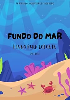Livro FUNDO DO MAR: LIVRO PARA COLORIR INFATIL