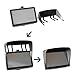 Zepthus Anti Glare Sun Shade Shield Lens Hood Visor Protector Glare Visor For 7 inch Car Vehicle GPS Navigator Monitor