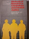 Methods of Research in Criminology and Criminal Justice, Binder, Arnold and Geis, Gilbert, 0070052867