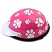 Prima Dog Helmets for Dogs, Cats, and All Small Pets - Pink Paws for small dogs 5-10 lbs. (9-11