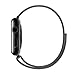 Smart Watch Band, YMCCOOL Fully Magnetic Closure Clasp Mesh Loop Stainless Steel iWatch Band Replacement Bracelet Strap for Watch Sport&Edition 38MM Black