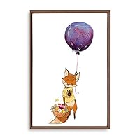Framed Canvas Wall Art Cartoon Children's Room Canvas Prints Home Artwork Decoration for Living Room,Bedroom - 16x24 inches