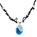 Moana Necklace for Kids Girls Women Blue Pendant Handmade Weave Rope Chain