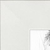 ArtToFrames 8x21 Inch Satin White Frame Picture Frame, 2WOMFRBW26074-8x21