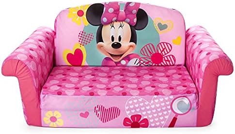 1 Flip Open Foam Sofa, Minnie Mouse 
