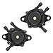 Hilom 2 Fuel Pumps for Kohler 24 393 04-S 24 393 16-S Briggs & Stratton 491922 691034 692313 808492 808656 John Deere LG808656 Honda 16700-Z0J-003 Kawasaki 49040-7001