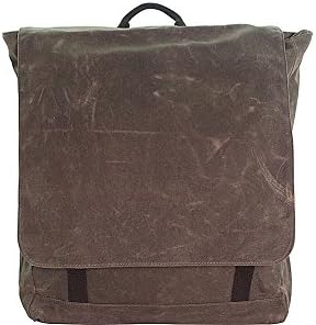 CB Station Waxed Canvas Voyager Laptop Backpack (Olive Waxed Canvas)