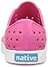 Native Shoes, Jefferson, Kids Shoe, Hollywood Pink/Shell White, 1 M US Little Kid