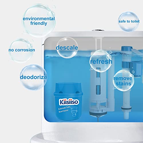 KIISIISO Toilet Bowl Cleaners (6 Bottles PACK), Automatic LongLasting