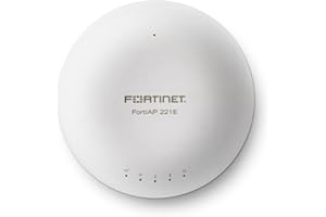 Fortinet FortiAP 221E | 802.11ac Wave 2 indoor wireless Access Point - dual radio, 4 internal Antennas, 1 x 10/100/1000 RJ45 port (FAP-221E-A)