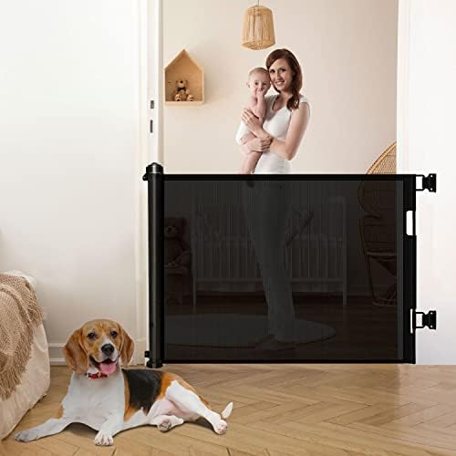 Occuwzz Baby Gate,Retractable Baby Safety Gate, Extra Wide Safety Kids