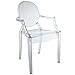 Modway Casper Kids Chair in Clear