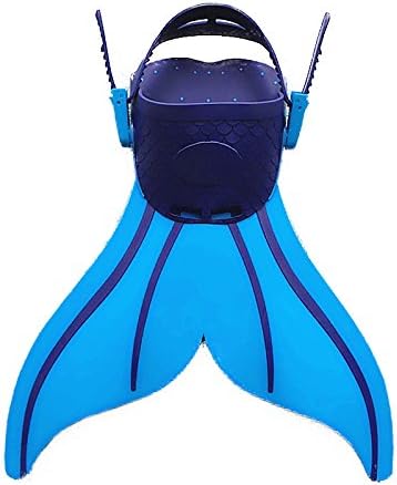 Kid Children Adjustable Swimming Fins Training Flipper Mermaid Swim Mono Fin Swimming Foot Flipper Diving Feet Tail Monofin