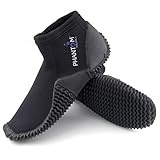Phantom Aquatics 3mm Surf Snorkeling Dive Boots, Size 11