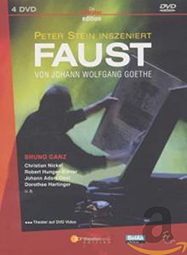Faust 4 Dvds Amazon De Bruno Ganz Rolf Boysen Dorothee Hartinger Peter Stein Thomas Grimm Peter Schonhofer Bruno Ganz Rolf Boysen Dvd Blu Ray