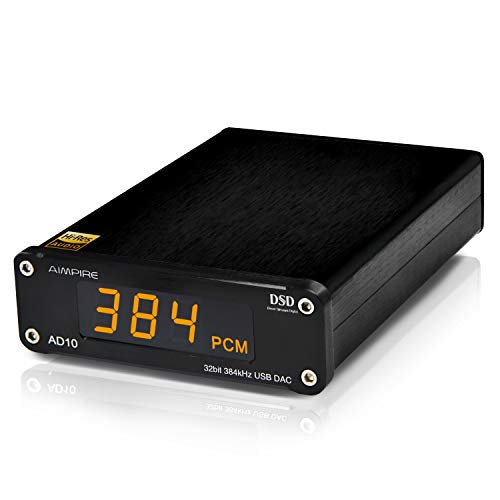 HIFI Audio Decoder Amplifier - Aimpire AD10 MINI USB DAC CSS XMOS XU208 ES9018K2M OPA2134 Audio Amplifier Decoder