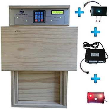 Bundle - Programmable Automatic Chicken Coop Door + Coop Management System