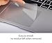 CaseBuy Clear Matte Anti-Scratch Trackpad Protector Cover Skin for MacBook Air 13.3 inch A1466 A1369 (2010-2017 Release)