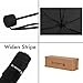 Travel Compact Umbrella Windproof Mini Sun & Rain Umbrella Ultra Light Parasol - Fits Men & Women, Gift Choice(Black)