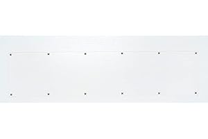 GALOFAY Door Kick Plate 34 inches Acrylic Decorative Plates Protector for 36 inches Front Doors, 1/10 inch Thickness 8"x 34" (Clear)