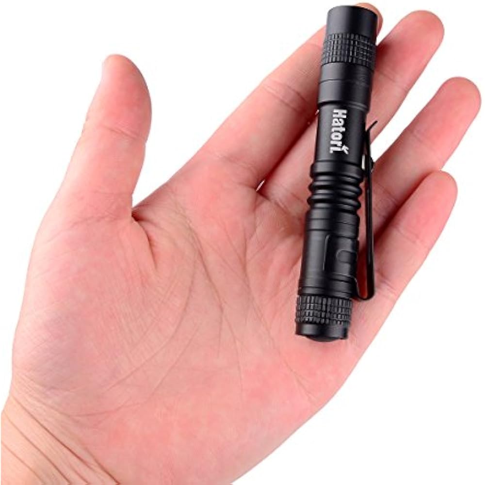 Super Small Mini LED Flashlight BatteryPowered Handheld Pen Light