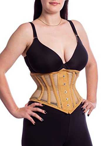 Orchard Corset CS-201 Beige Mesh Waist Training