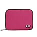 BUBM Mini Hard Drive Carry Bag/Cable Stable/Handbag Organizers/Phone case (Mini, Rose Red)