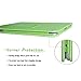 Case for iPad 2 3 4, GARUNK Litchi Pattern Leather Stand Case Cover for Apple iPad 2/3/4 iPad 2nd 3rd 4th Genernation 9.7 inch (Green)