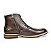 Bruno Marc Men's Dress Ankle Motorcycle Boots Leather Lined Derby Oxfords Bergen-01 Dark Brown 12 M US