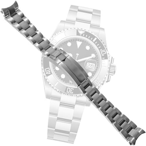 Amazon.com: Ewatchparts 20mm Oyster Watch Band Bracelet Compatible