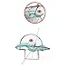 Isafish Foldable Bird Net Humane Live Trap Sparrow Pigeon Quail Hunting Mesh Tools