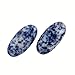 Cabochon Oval Teardrop Stone Gems Beads Mutilcolor 12pcs 30x15mm CAB Healing Crystal Chakra Random Wholesale for Necklace Jewelry Making