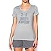 Under Armour Women's Tech V-Neck - Twist Logo, Elemental/Steel, Small