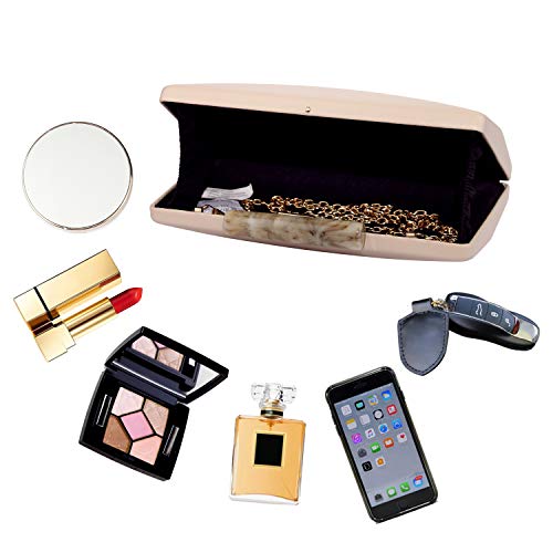 K.T.Fancy Clutch Purses for Women Evening Bag Crossbody Shoulder Handbags for Wedding Party