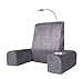 Carepeutic Bed Lounger with Heated Comfort Massager, Gray,1 Count (Pack of 1)