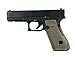 TALON Grips Adhesive Grip Compatible with Glock 17, 22, 24, 31, 34, 35, 37 - Made in The USA (Gen 5 No Back Strap Rubber Moss)