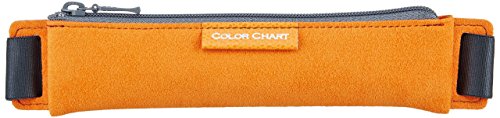 ITOYA Color Chart Ecsaine Notebook Band - Pen Case A5 Orange