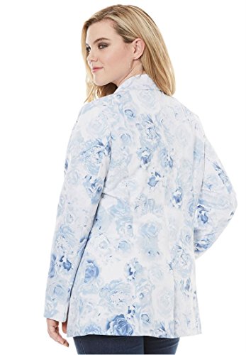 Roamans Women's Plus Size Boyfriend Blazer