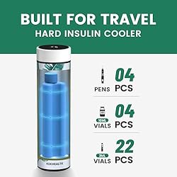 KEKHEALTH Insulin Cooler Travel Case Temp Display