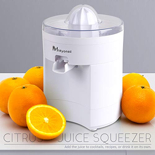 MYONAZ 500ML Electric Citrus Squeezer Manual for Fresh Lemon Orange Juice Hand Squeezers with