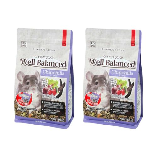 三晃商会 ウェルバランス チンチラフード ８００ｇ×２袋商品画像