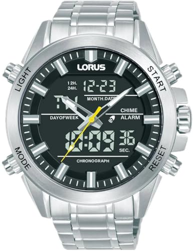 Reloj de Cuarzo para Hombre con Caja de Acero Inoxidable