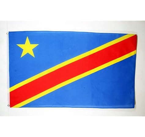 Democratic Republic Of The Congo Flag 3 X 5 Congolese Flags 90 X 150 Cm Banner 3x5 Ft Drapeau Republique Democratique Du Congo Az Flag Amazon Ca Patio Lawn Garden
