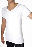 DEEPVTEE Sweat Proof Undershirts With Sweatpads, Micro Modal, Deep V Neck, Ultra Soft