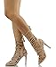 Wild Diva Women's Berlin 72 Gladiator Strappy Lace Up Tie High Heel