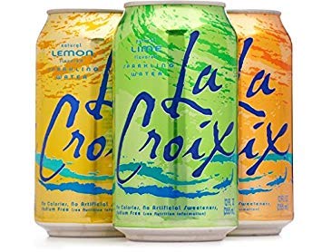 La Croix Sparkling Water Variety Pack 12oz Cans 24 Pack (Lemon,Lime,Orange) - Thumbnail 3