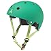 Triple Eight Dual Certified Bike and Skateboard Helmet, Kelly Green Matte, Large/X-Large