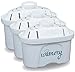 Wamery Pitcher Water Filter Replacement - Model 1001122, 3 Pack, Multi‑Stage Gravity Cartridge, Helps Reduce Chlorine Taste & Odor, Improves Taste, Leak‑Free Fit, Easy Install, BPA‑Free