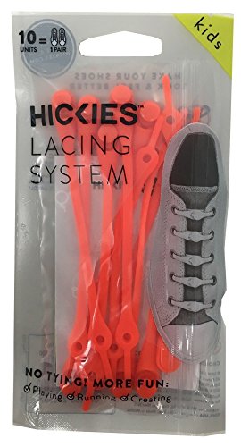 Hickies kids lacing system (solar red)